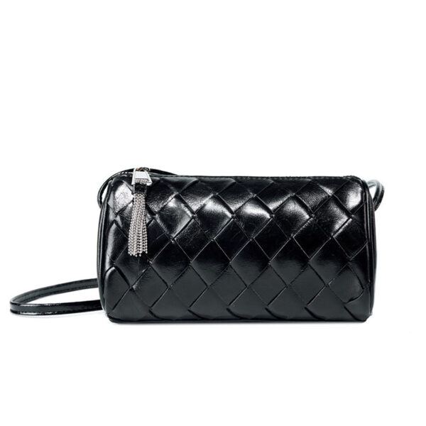 Womens Top Grain Genuine Leather Crossbody Bag