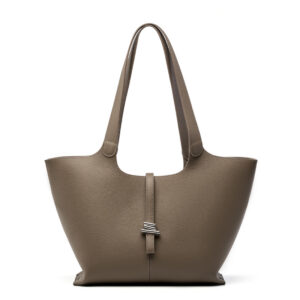 Womens Top Grain Genuine Leather Tote Bag