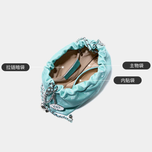 Womens Genuine Leather Shoulder Bag - Image 4