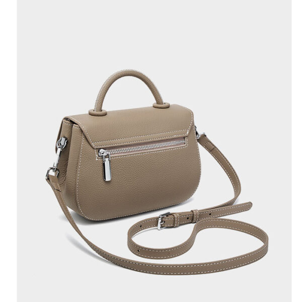 Womens Top Grain Genuine Leather Crossbody Bag - Image 3